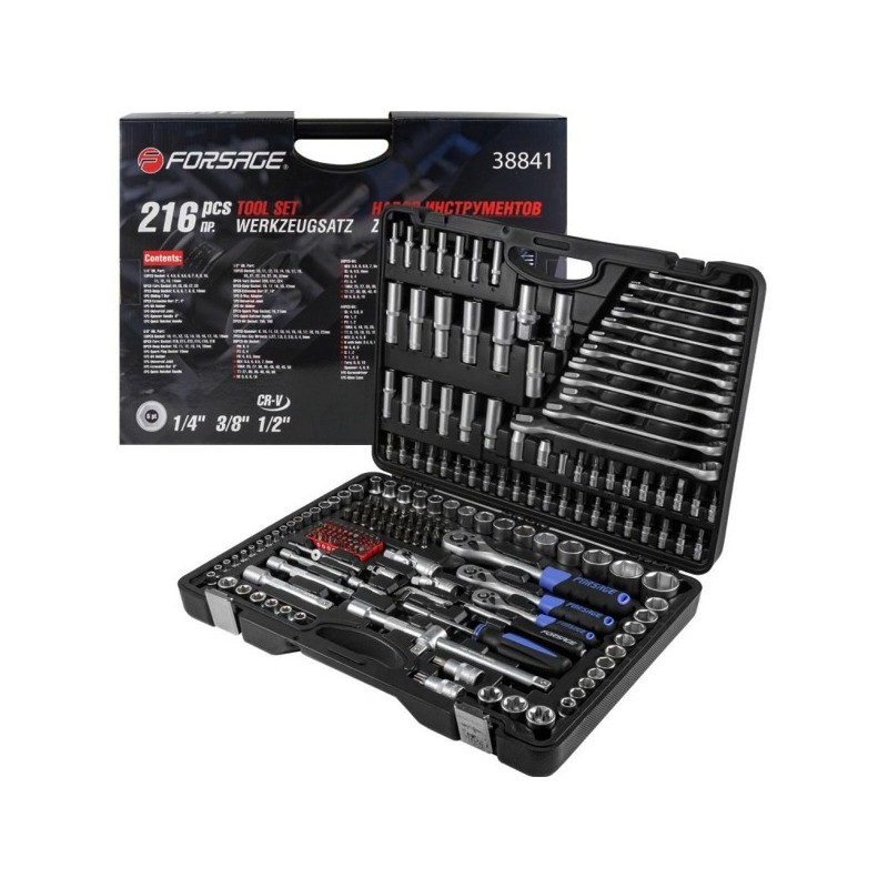 Kit d'outils 216pcs